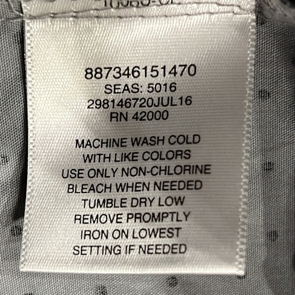 Boys Holiday Editions S C 6/7 Gray & Black Polkadots Button Down Shirt - Picture 11 of 12